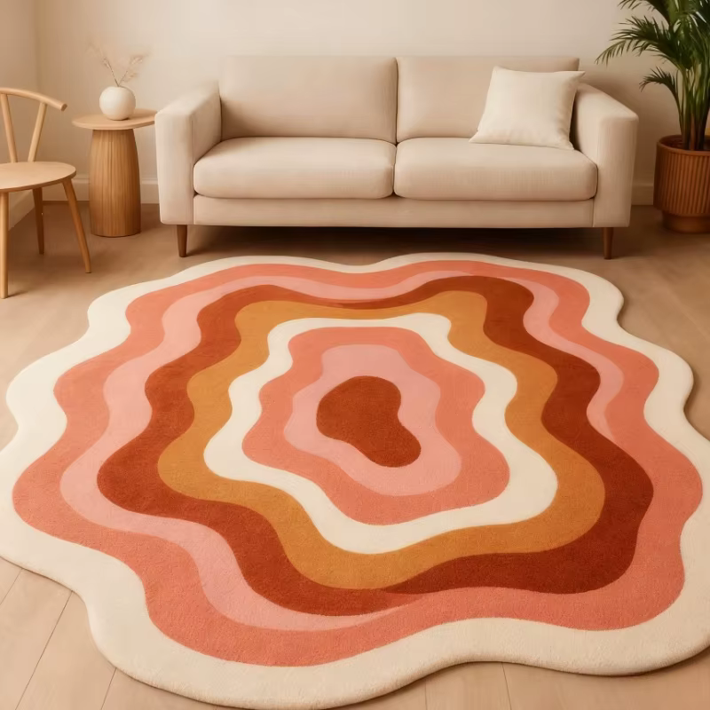Tapis irrégulier de Style moderne