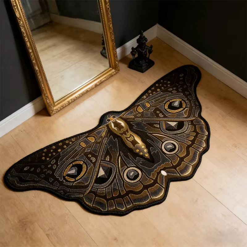VIKAMA – tapis papillon de forme spéciale