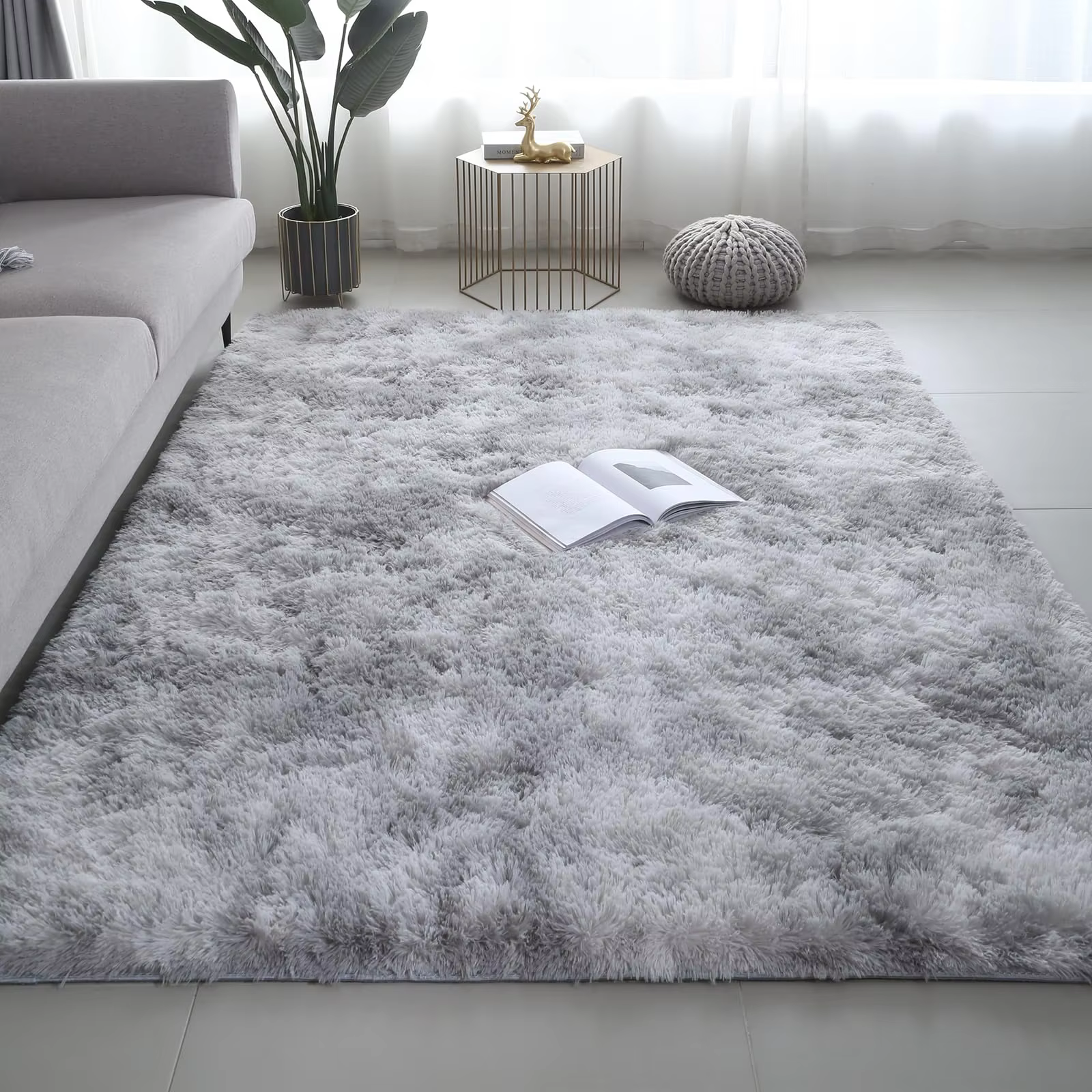 Tapis moelleux ultra-doux VIKAMA