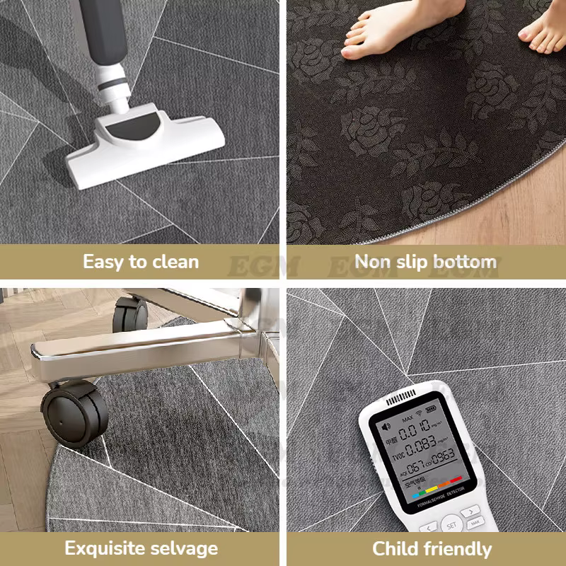 Tapis ronds Vintage, pour la maison