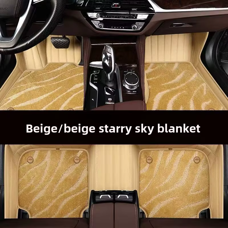 Tapis ciel étoilé, tapis de pied de voiture