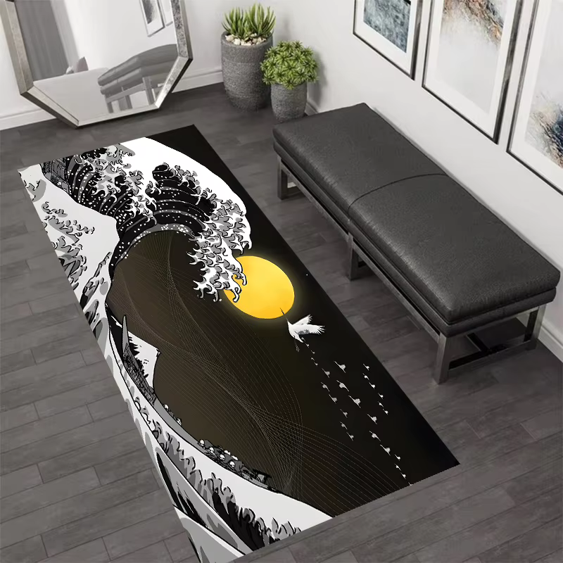 Tapis de couloir de style japonais