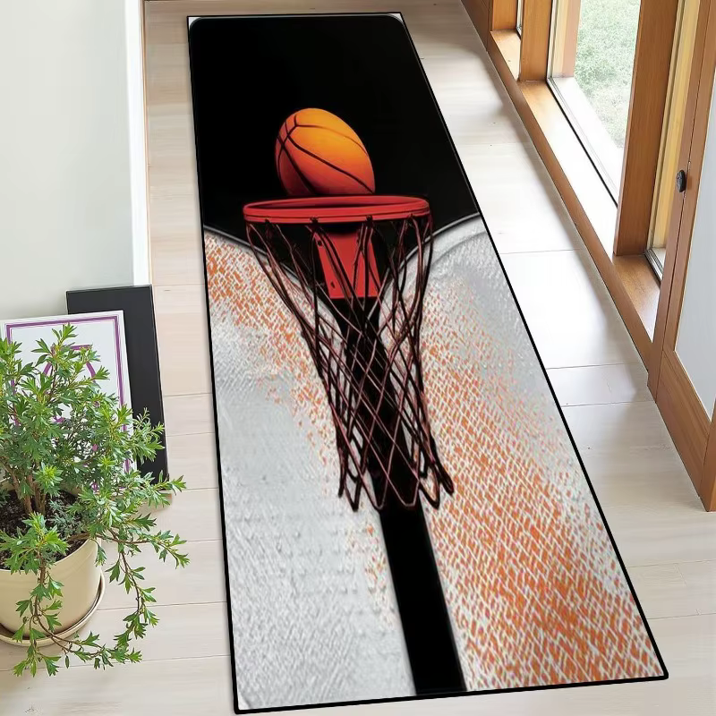Tapis de sol vintage à motif de montagne