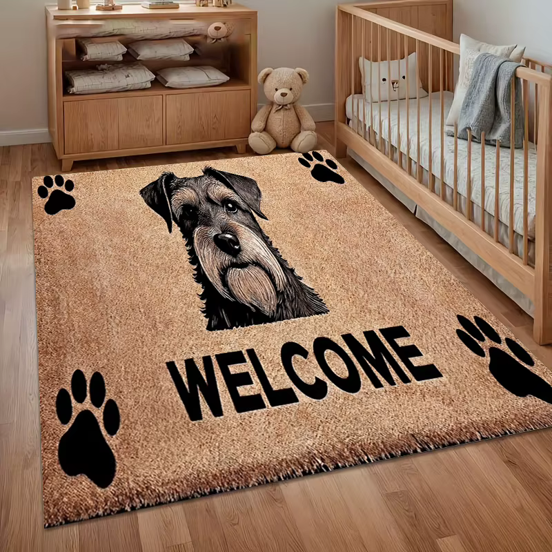 Tapis d'entrée « Bienvenue »