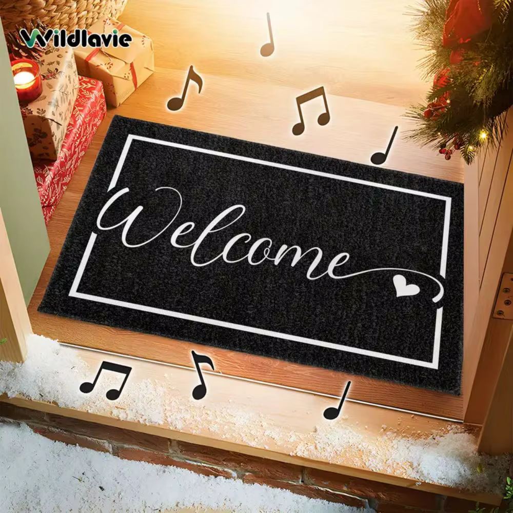 Tapis d'entrée VIKAMA - Noir