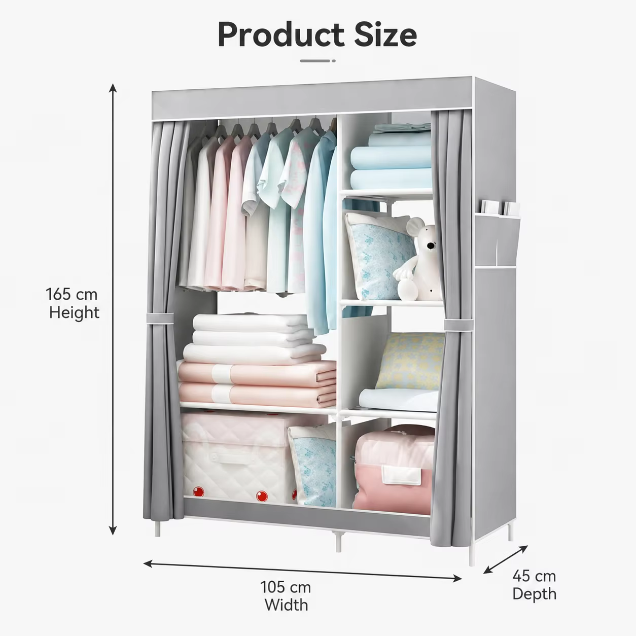 Armoire en toile GOOGO
