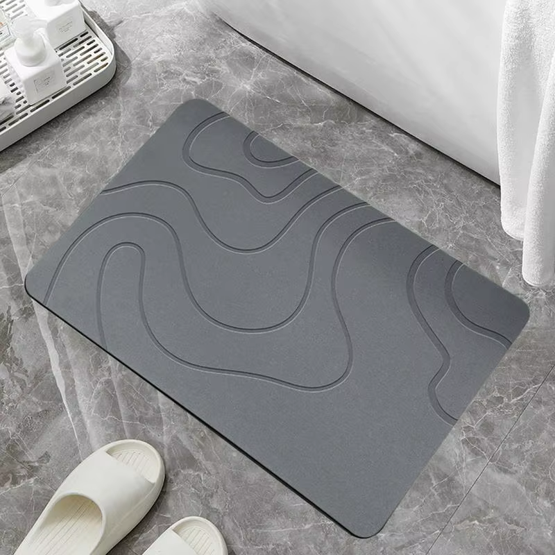 Tapis de bain en Diatomite
