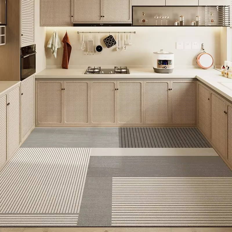 Tapis de sol de cuisine moderne américain