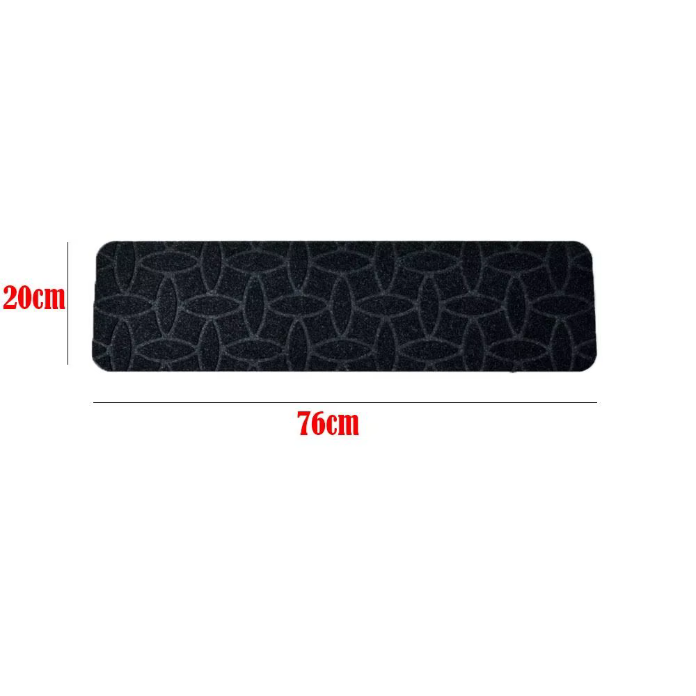 Tapis d'escalier auto-adhésif antidérapant 76x20cm