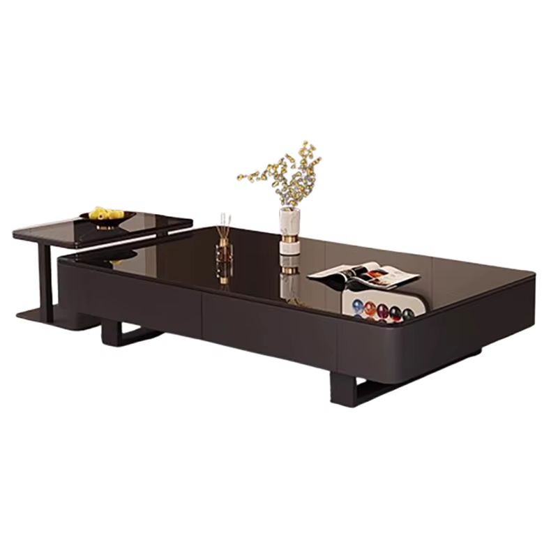 Table basse De beauté à la mode Tables basses De luxe européennes nordiques modernes Glamour exquis Mesa De Centro Sala meubles De maison