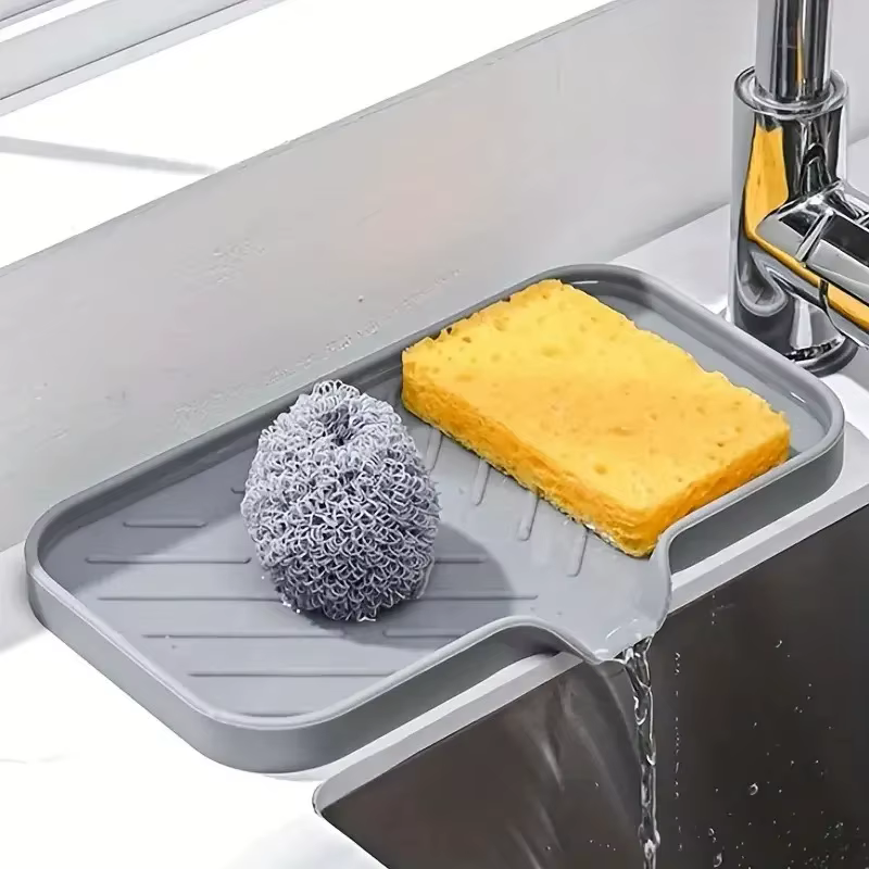 Plateau d'évier en Silicone avec vidange