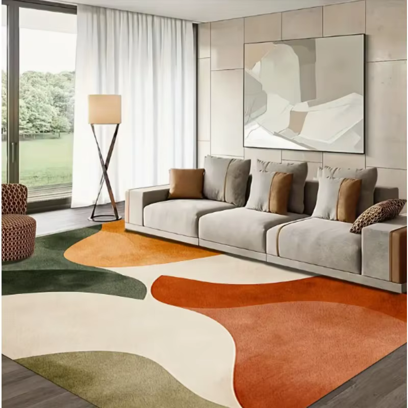 Tapis de sol de salon moderne