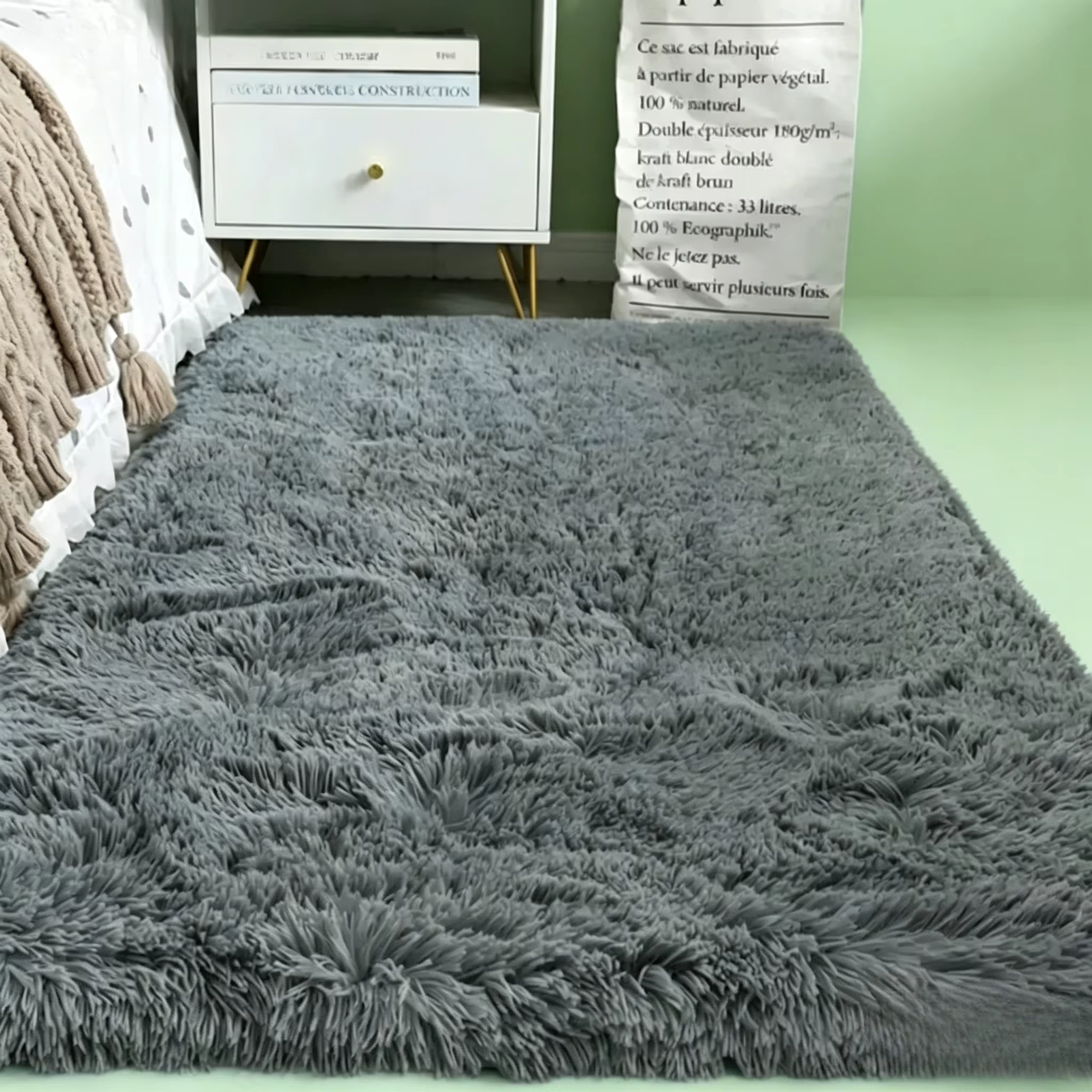 VIKAMA – tapis de sol en soie et laine