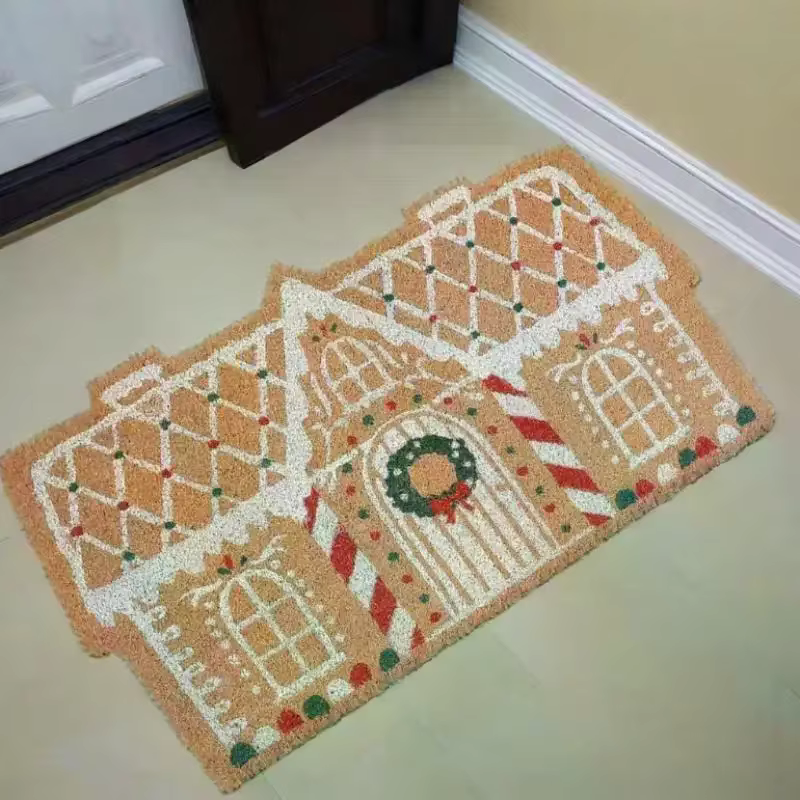 Paillasson de noël Imitation cachemire