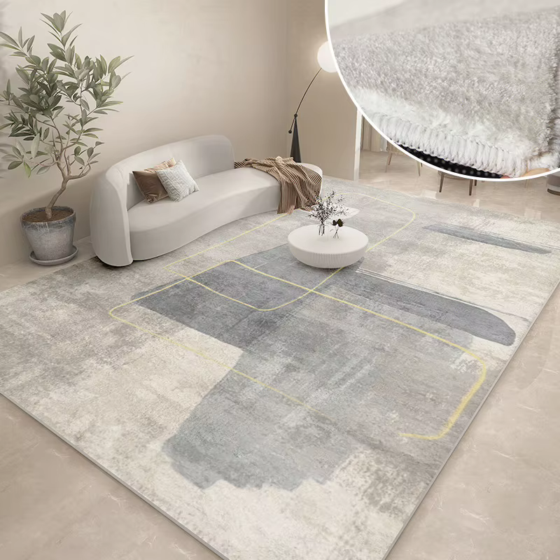 Tapis en peluche de grande surface