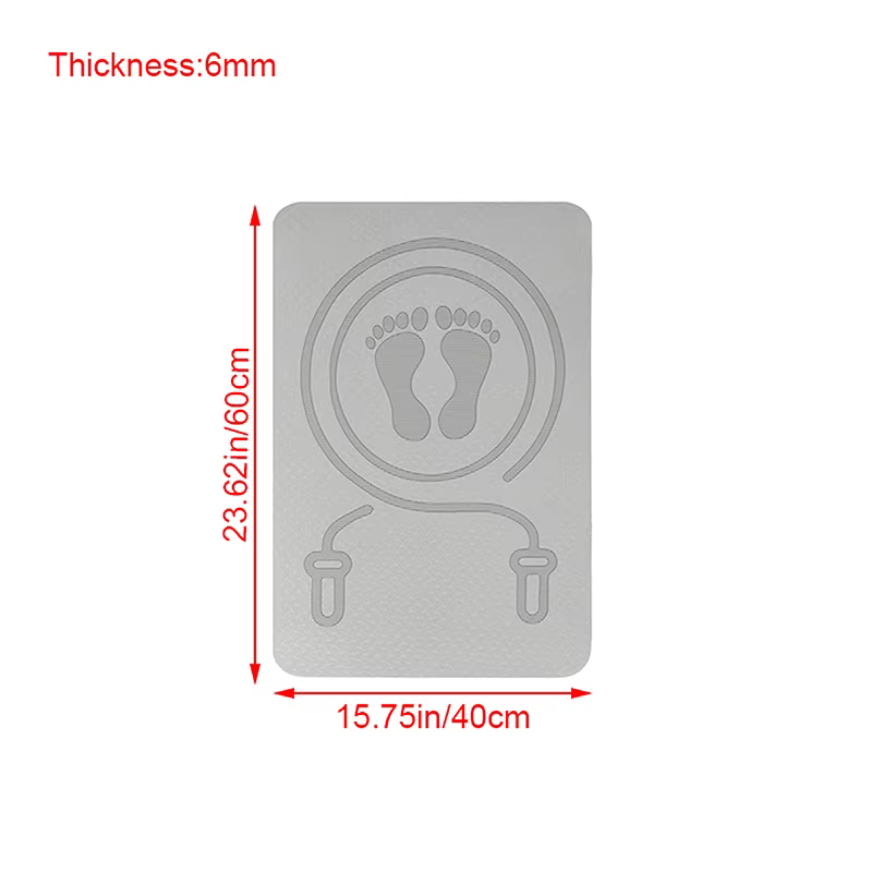 Tapis de saut à la corde 6 MM anti-bruit