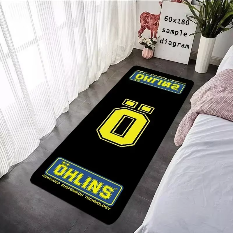 Tapis de moto tendance pour décoration de chambre à coucher