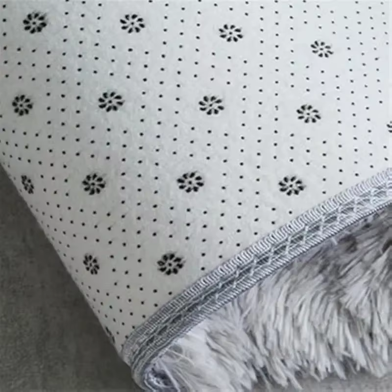Tapis rond doux et moelleux VIKAMA