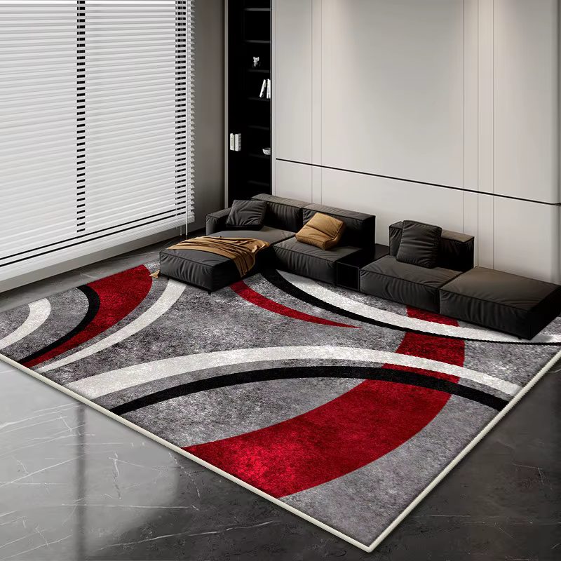 Tapis de luxe abstrait nordique