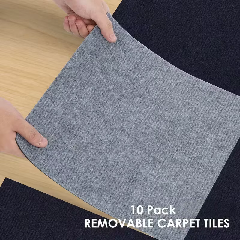 10 pièces de carreaux de sol en tapis de 30x30 cm
