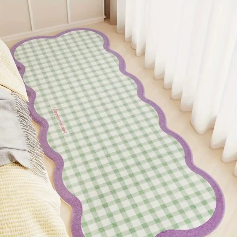 VIKAMA – tapis à carreaux moderne