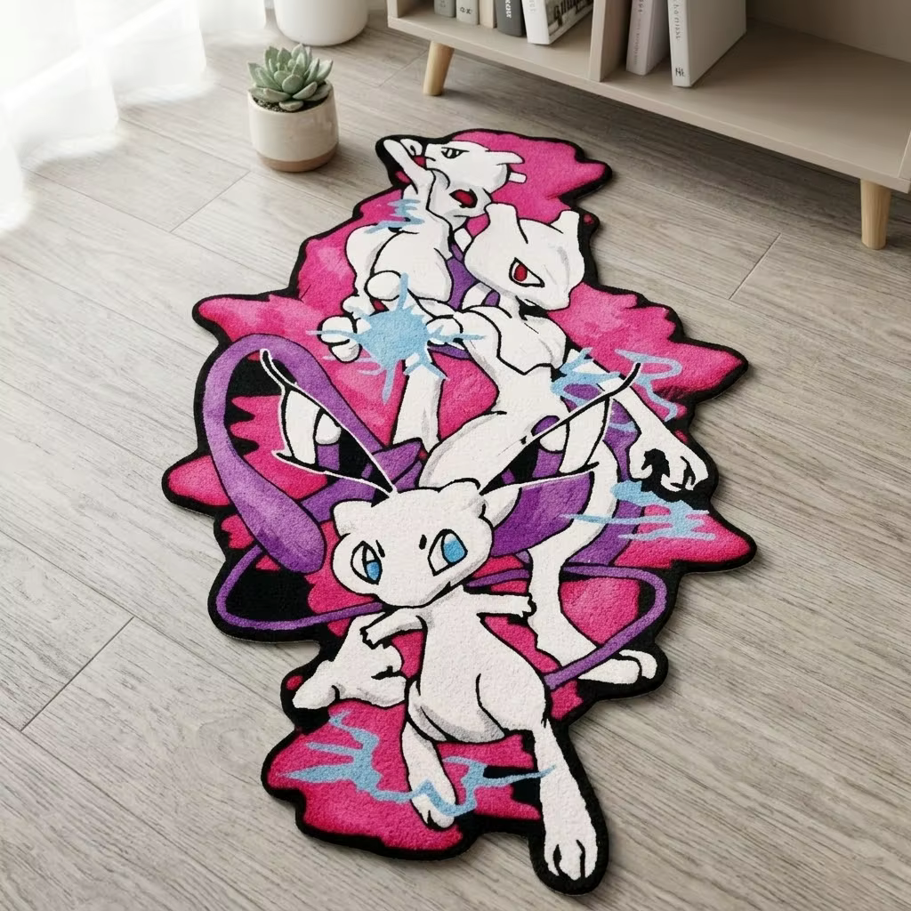 Tapis Anime Pokemon Mewtwo