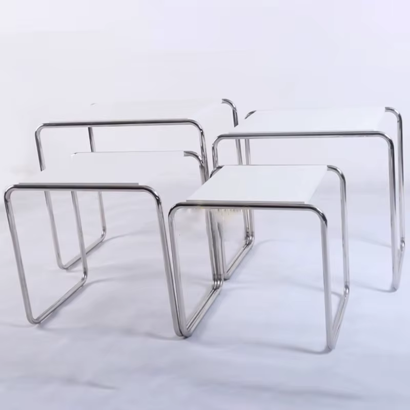 Tabouret en métal moderne salon meubles de maison Ottoman nordique Portable tabouret amovible 1 personne accessoires d'art créatifs Ottoman