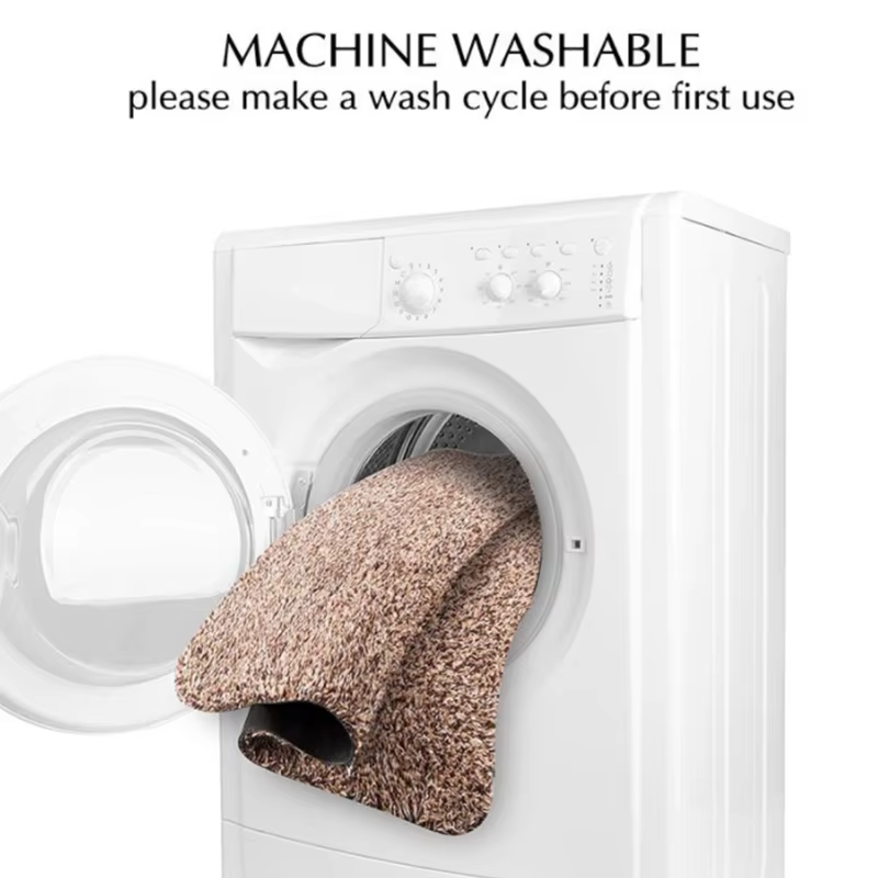 Tapis de porte super absorbant en microfibre