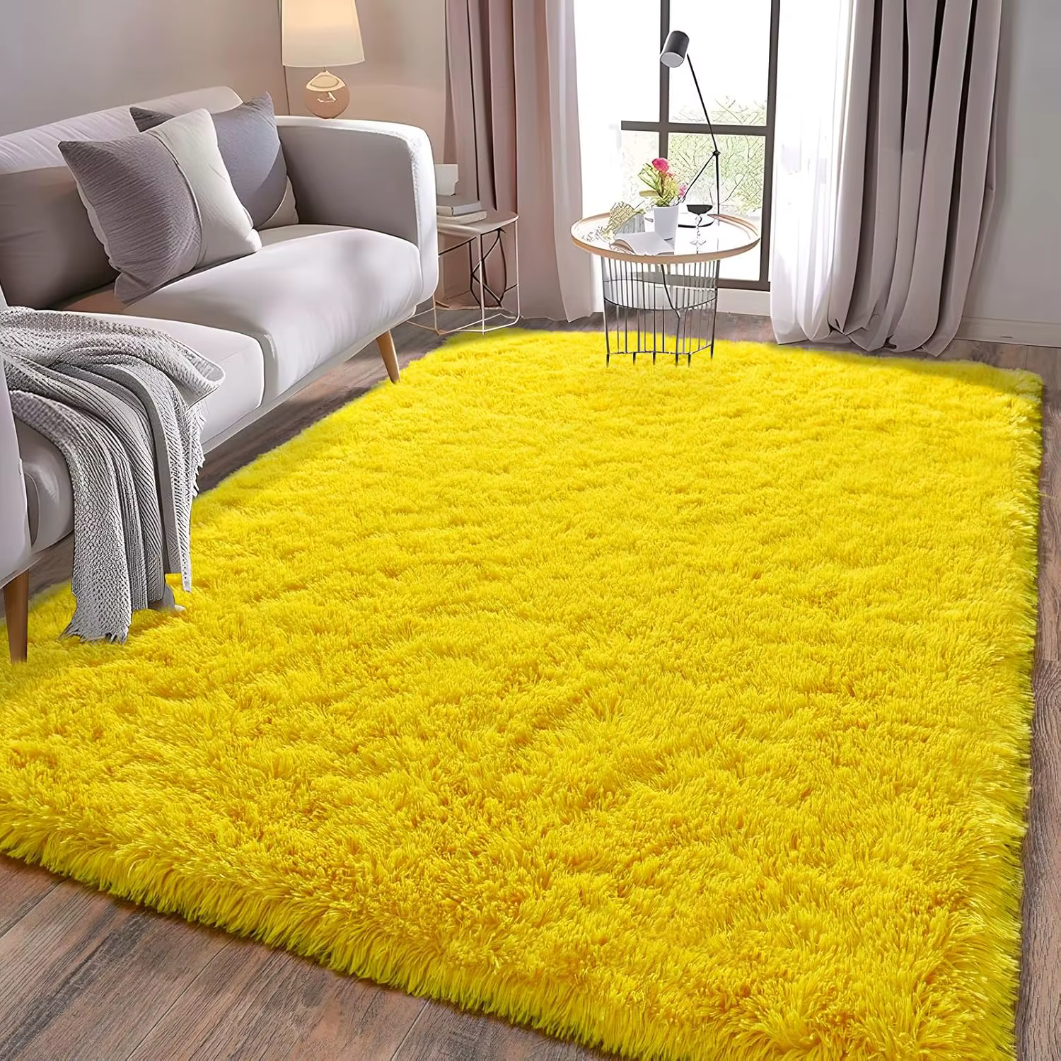 Tapis doux pour salon