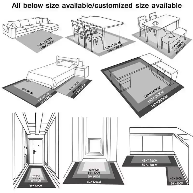 Tapis personnalisé pour la maison