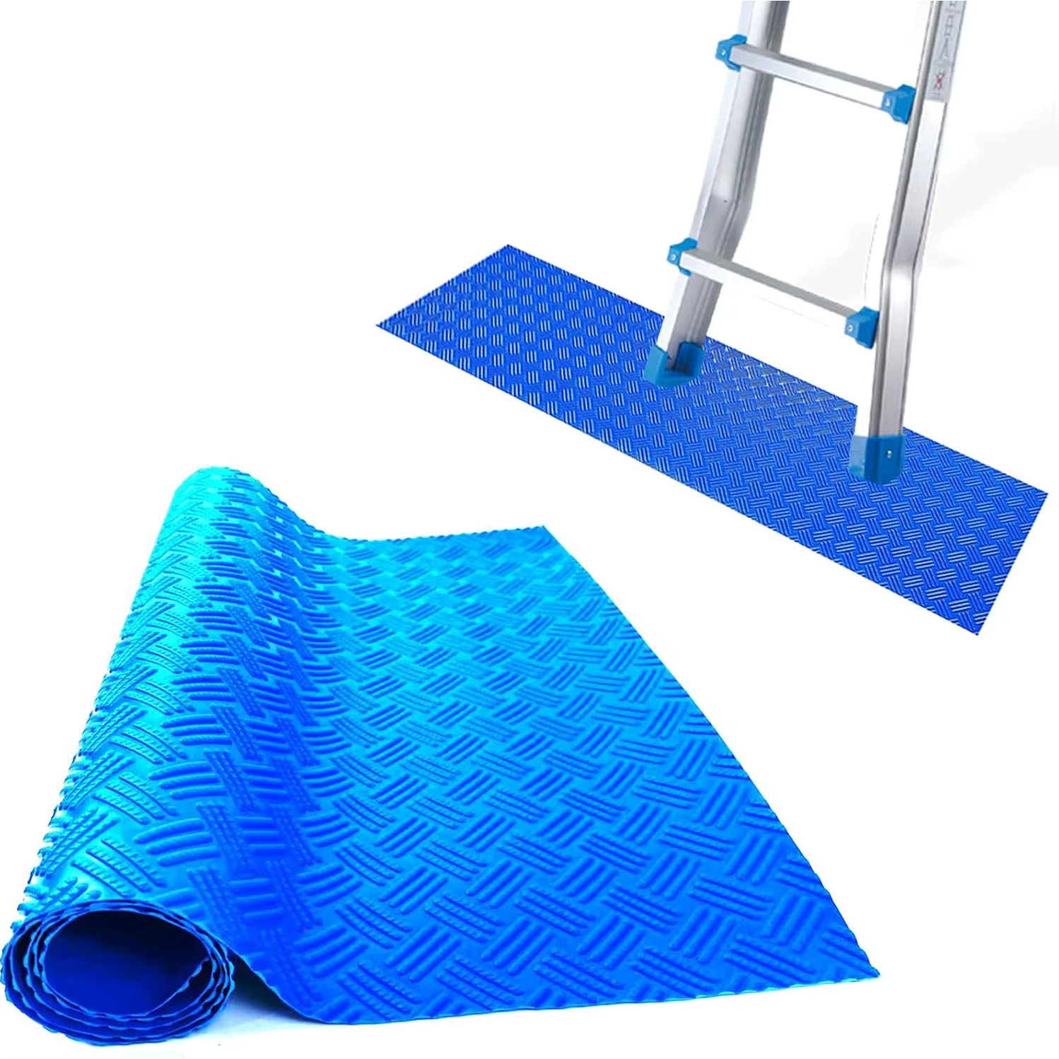 Tapis d'échelle de piscine antidérapant
