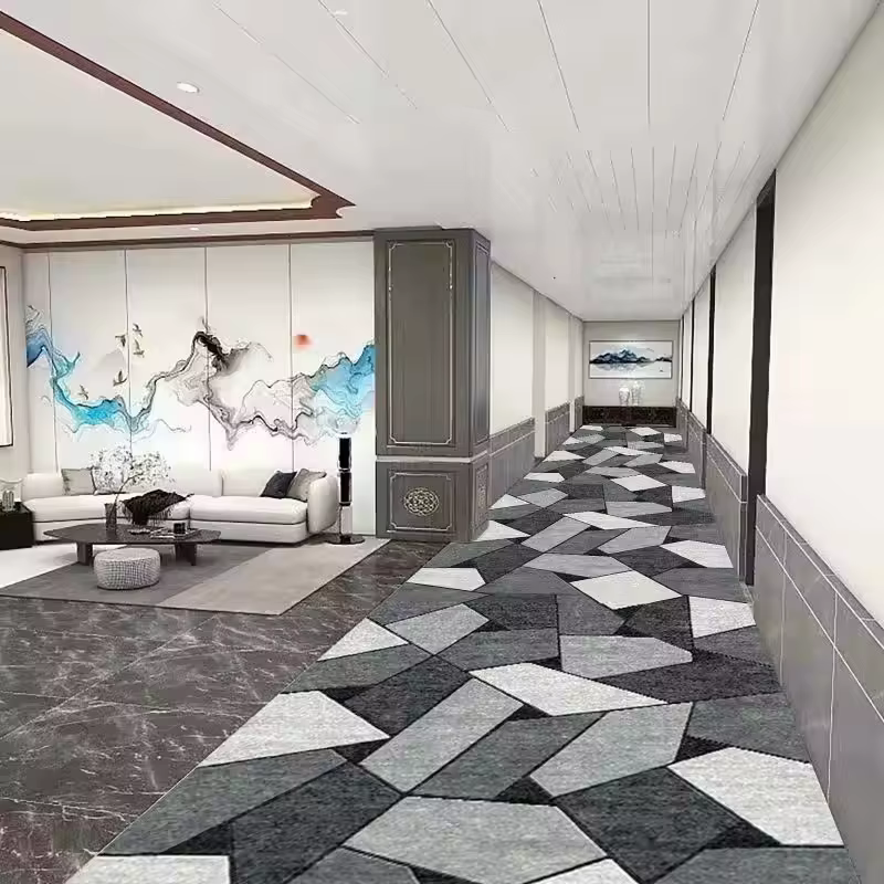 Tapis de couloir moderne pour couloir