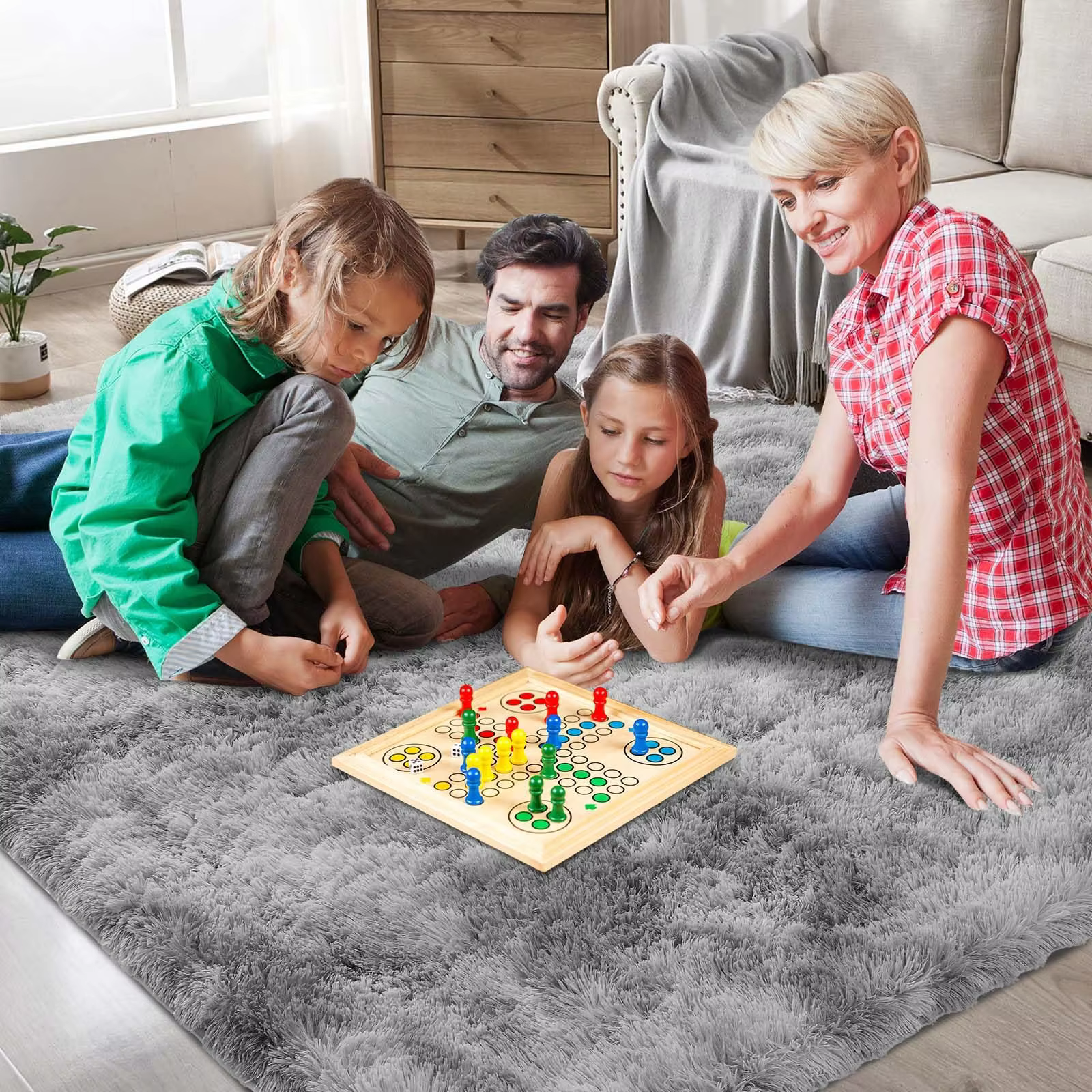 Tapis moelleux ultra-doux VIKAMA