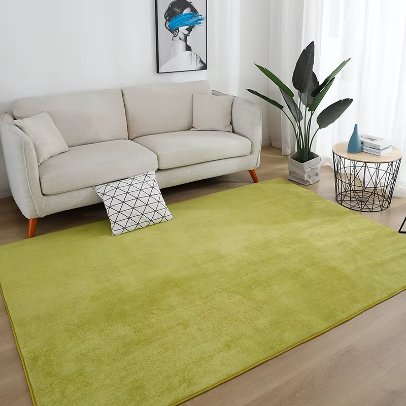 Grand tapis gris pour salon