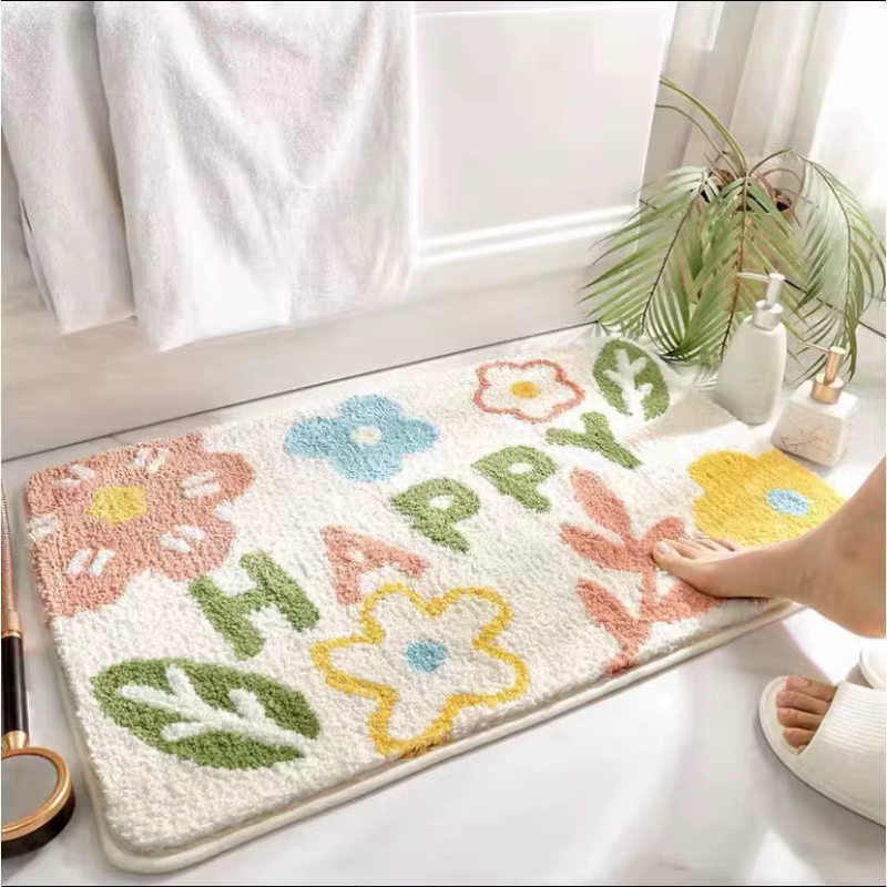 Nouveau Tapis de sol imitation cachemire