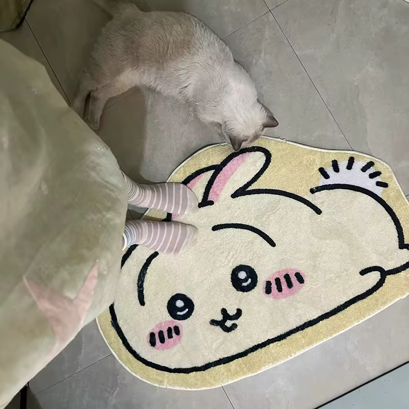 Tapis de dessin animé Hot Chiikawa