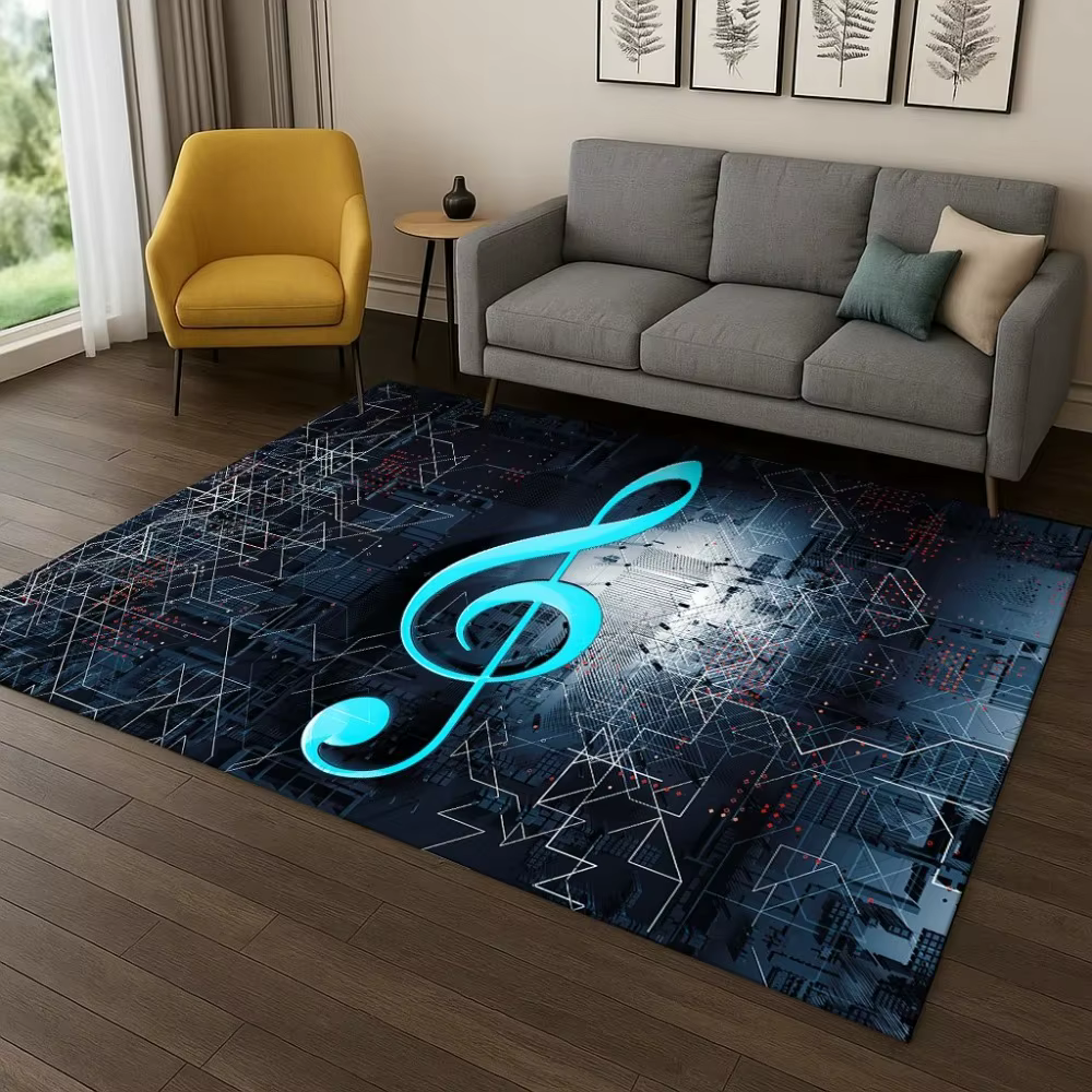 Note de musique Art tapis