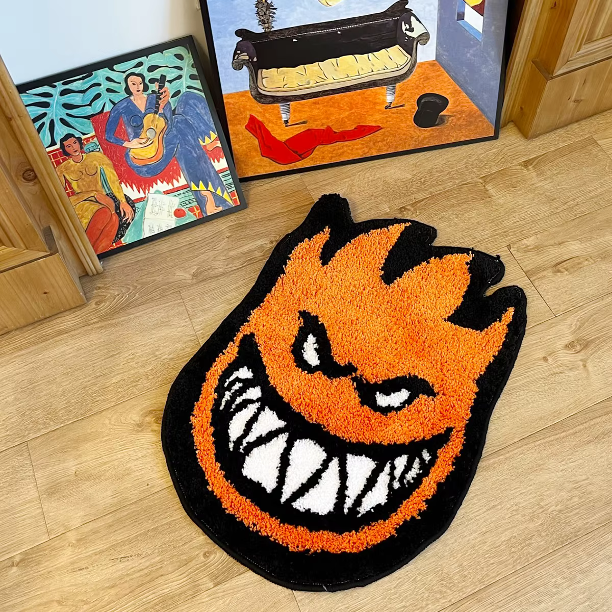 Tapis touffeté Spitfire Bighead Flame