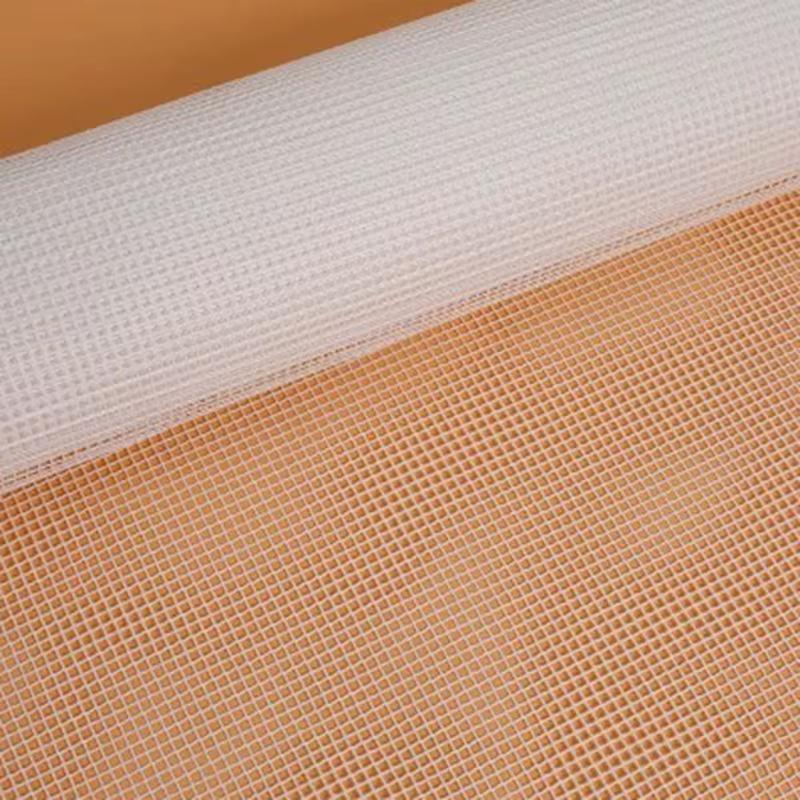 Crochet de tapis vierge en maille et toile