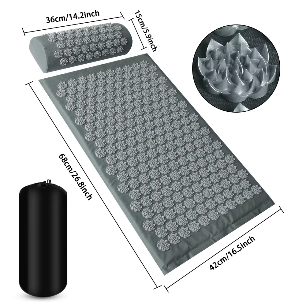 Polymères d'acupression et de massage pour pieds, coussin de yoga, masseur d'acupuncture, Charleroi, Eve, St123, Back Body, oto Spike Polymers, Shakti