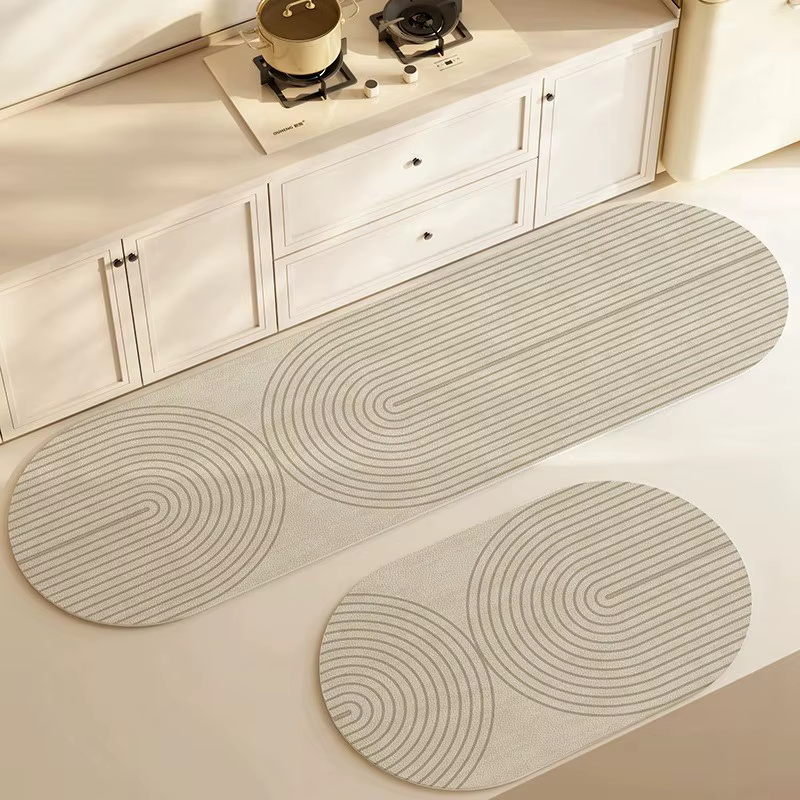 Tapis de cuisine Super absorbant en Diatomite