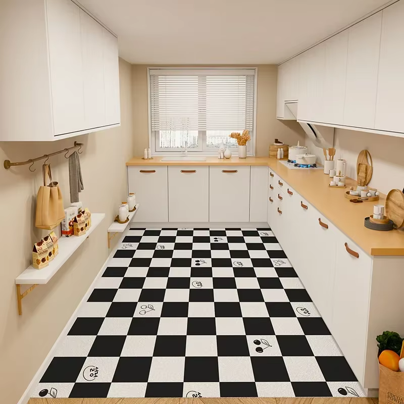 Tapis de sol de cuisine en vinyle