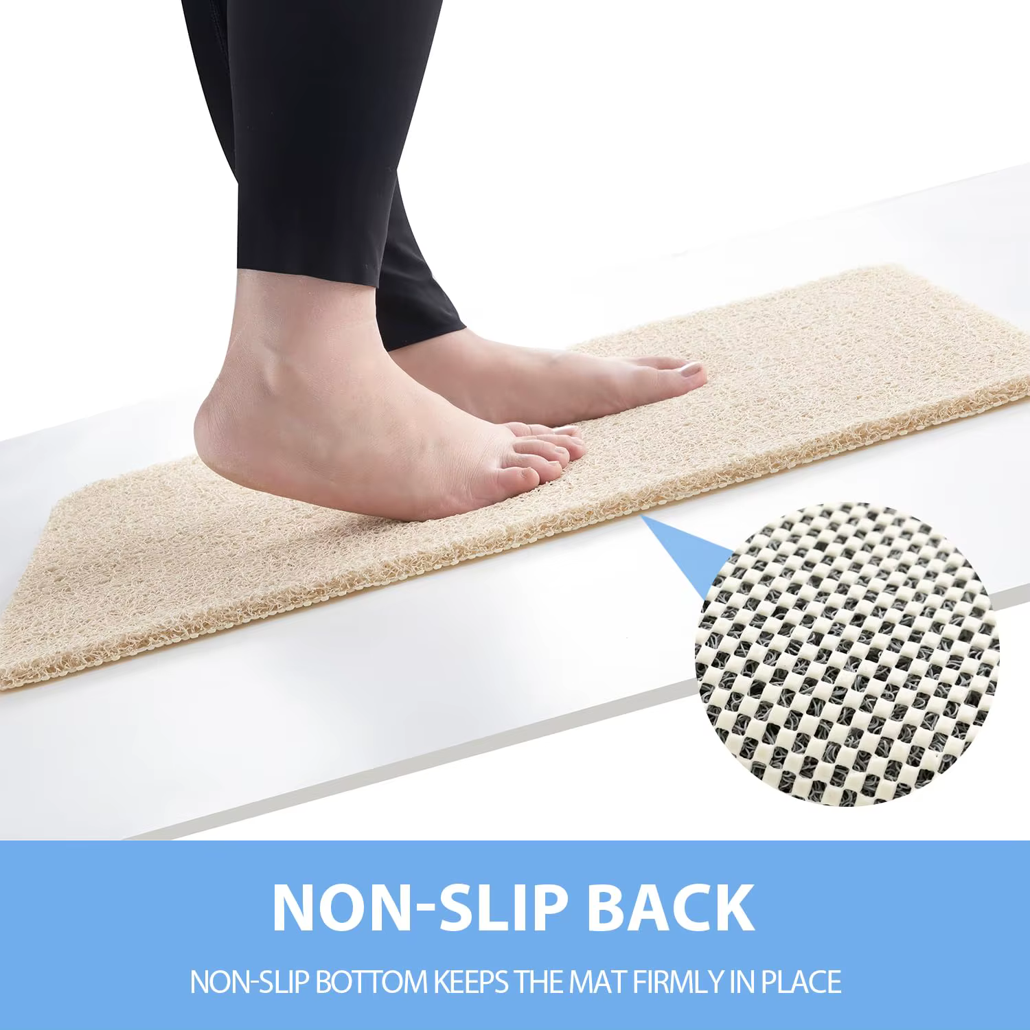 Tapis de baignoire antidérapant 40x60 CM