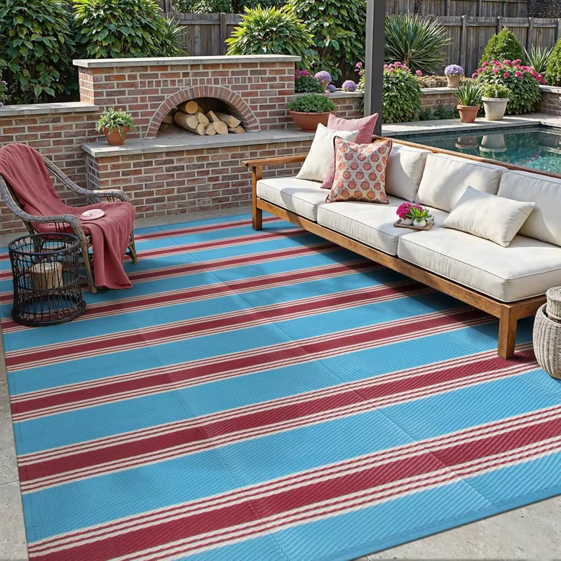 Tapis d'extérieur pliable VIKAMA pour camping-car