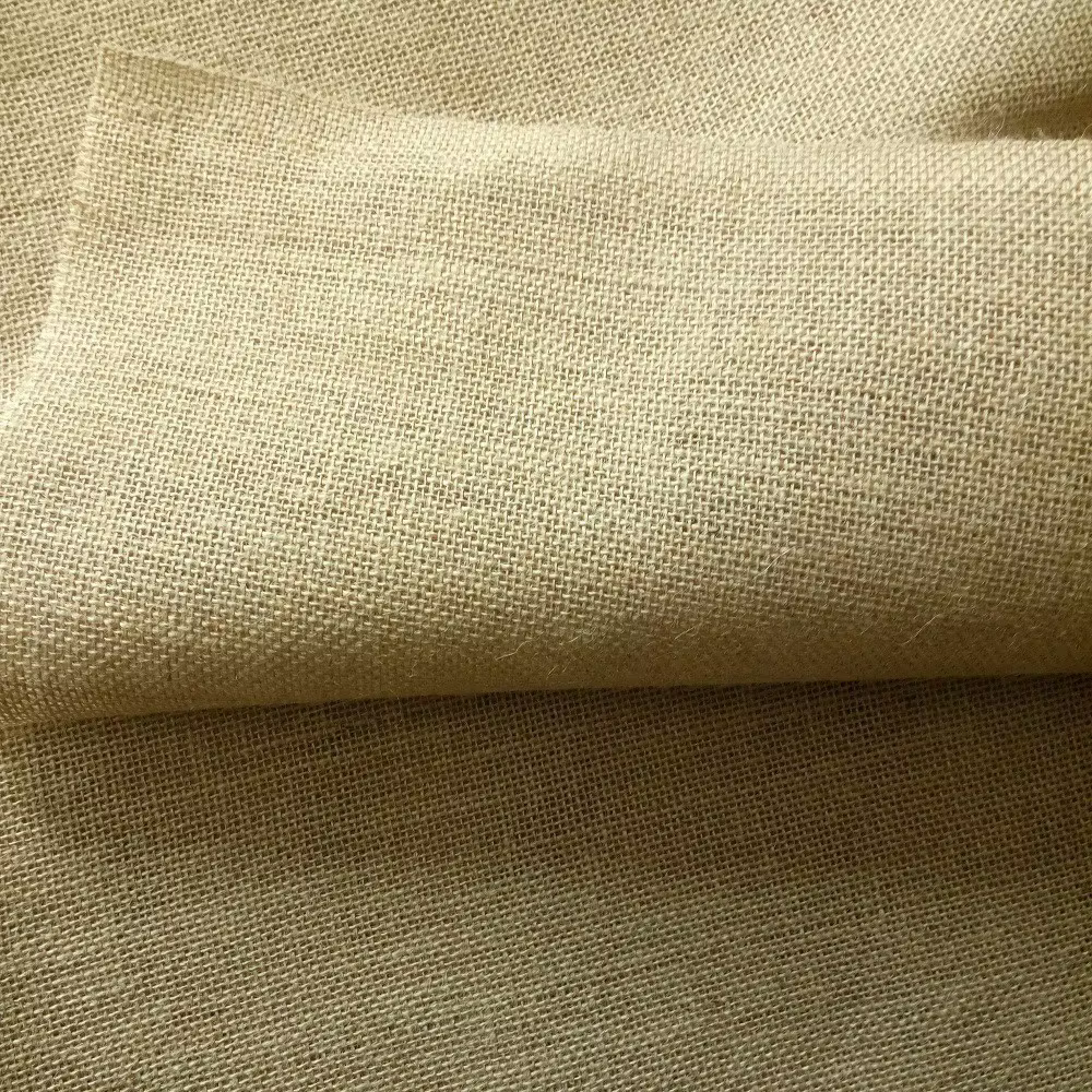 Toile de jute naturelle haute densité de 160 cm de large pour la décoration de mariages