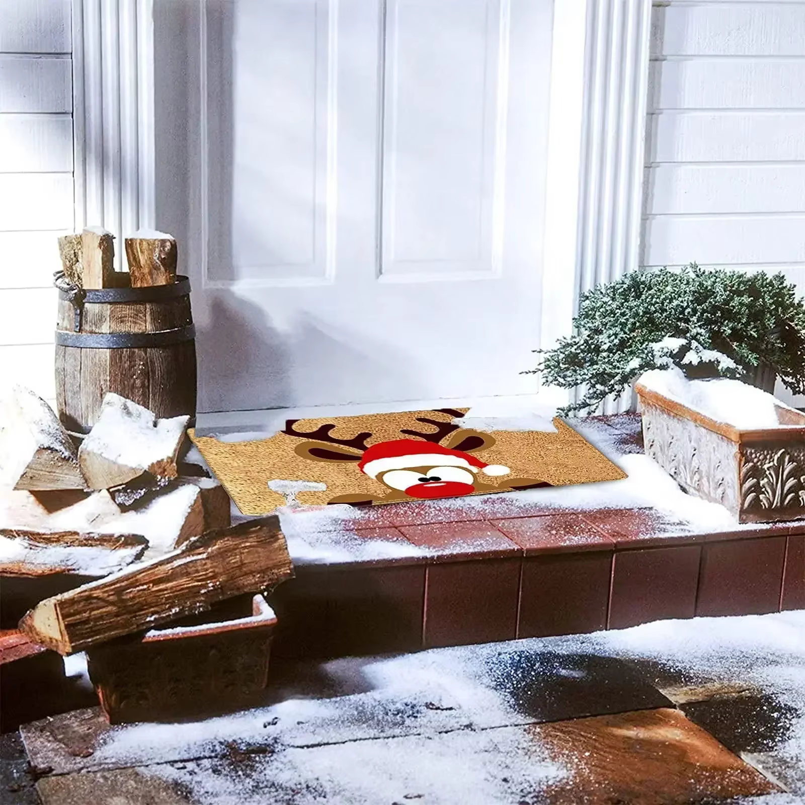 Paillasson de décorations de noël 2025