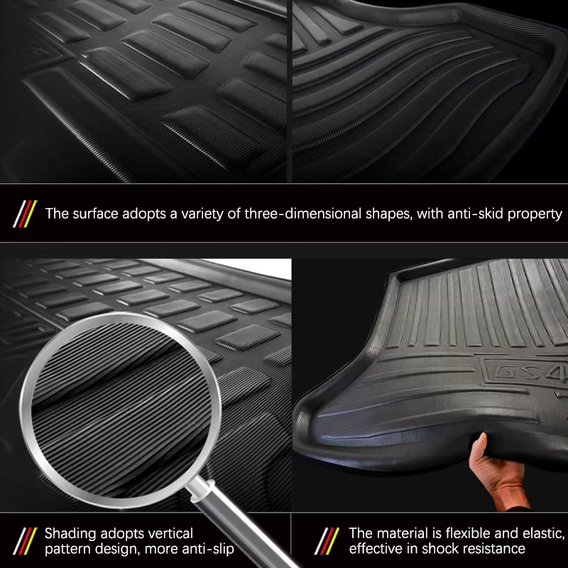 Tapis de Coffre Cargo Imperméable pour Voiture