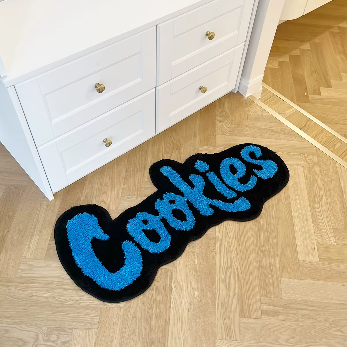 Tapis de biscuits faits à la main pour chambre d'enfants