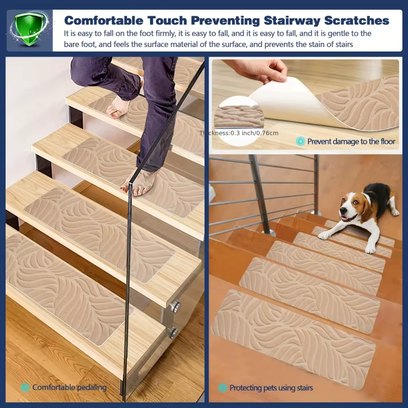 Tapis antidérapants pour escaliers