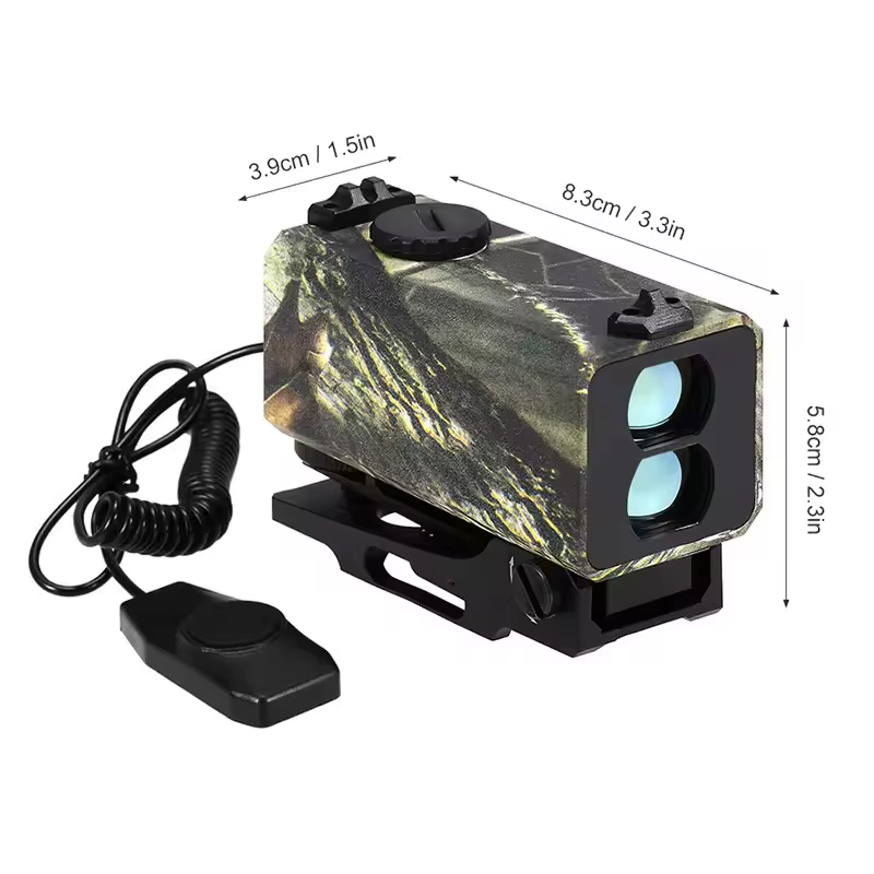 Mini télémètre automatique Laser pour la chasse en plein air, affichage en temps réel, mesure de la vitesse de Distance, télémètre LRF, 1200m, LE032